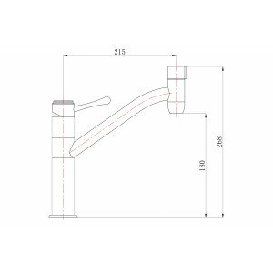 Смеситель ZorG ZR 402 KF
